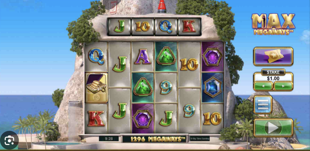 Image of Megaways slot in gameplay